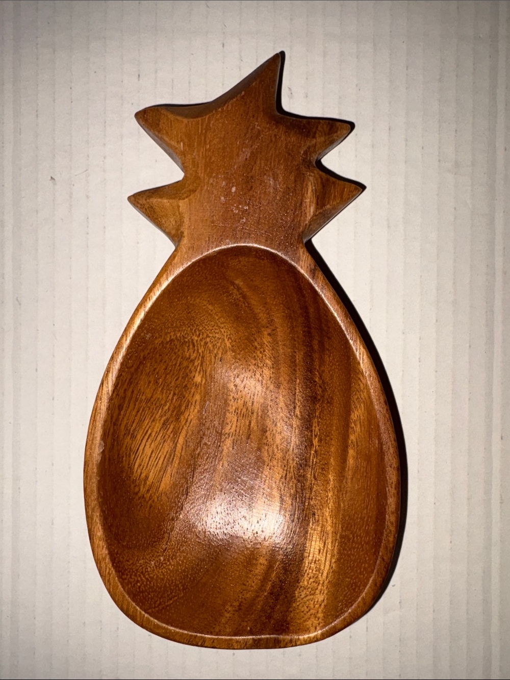 Monkey Pod Acacia Wood Vintage Small dish/bowl great for nuts or candy